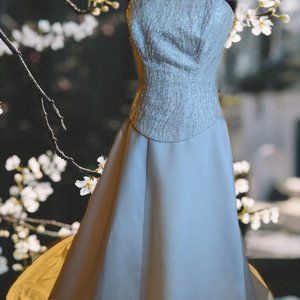 Maggie Sottero Courtoure 2 piece Heavy Satin Gown